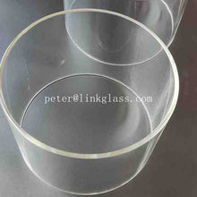 Charger l'image dans la galerie, Tube en verre borosilicaté, diamètre extérieur de 7 7/8 pouces/épaisseur de paroi de 5mm/8mm/9mm, hauteur de 100mm

