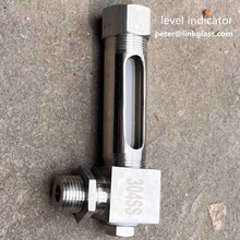 Cargar imagen en el visor de la galería, Level indicator level gauge small tubular sight glass glass tube level gauge
